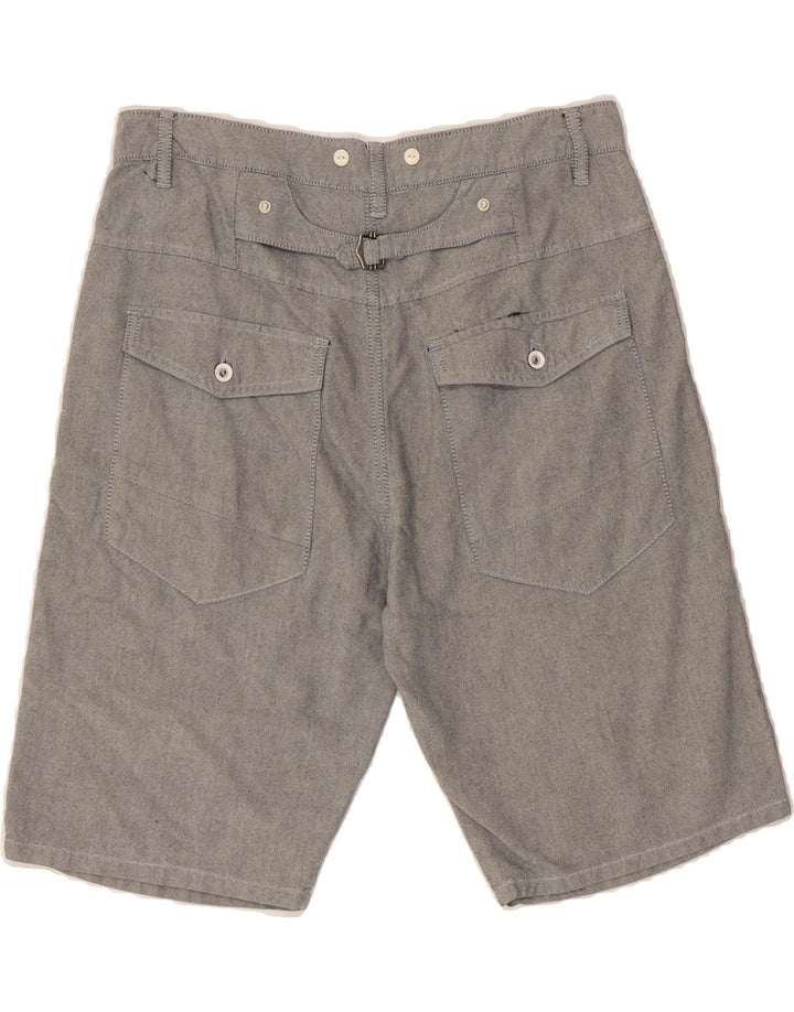 JACK & JONES Mens Cargo Shorts W31 Medium Grey Cotton Vintage Jack & Jones and Second-Hand Jack & Jones from Messina Hembry 