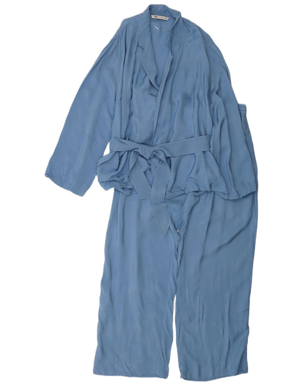 Zara ženski set od 2 komada UK 20 2XL W40 L31 plava viskoza