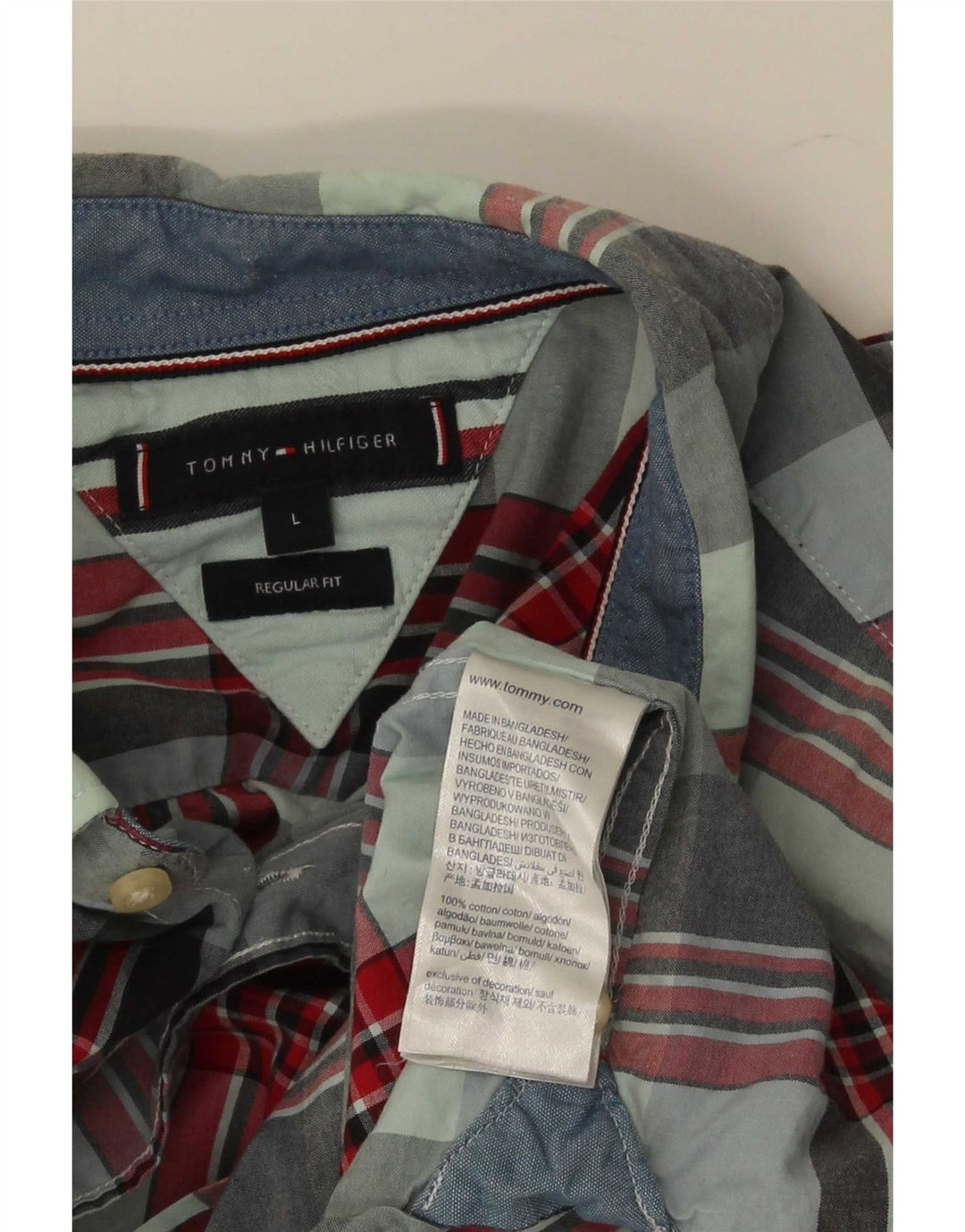 Tommy Hilfiger muška košulja standardnog kroja, veliki pamuk u više boja