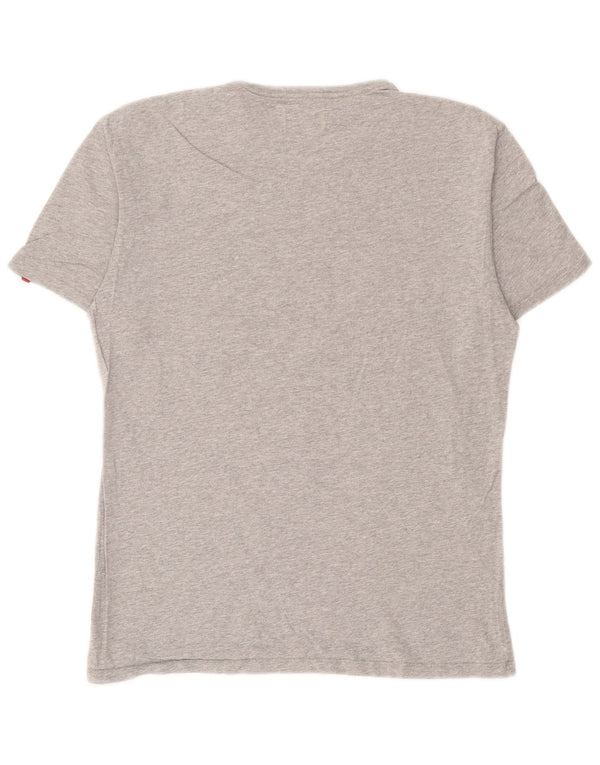 Levi's ženska majica kratkih rukava UK 12 Medium Gray Cotton