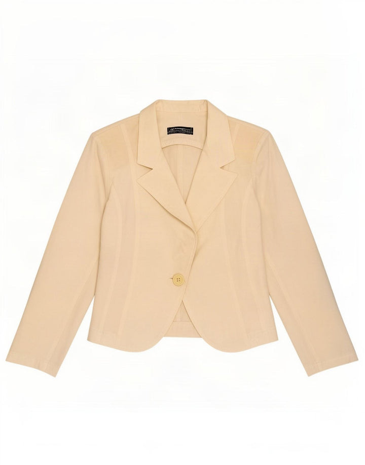 Rinascimento ženski sako sa 1 gumbom UK 6 XS Off White