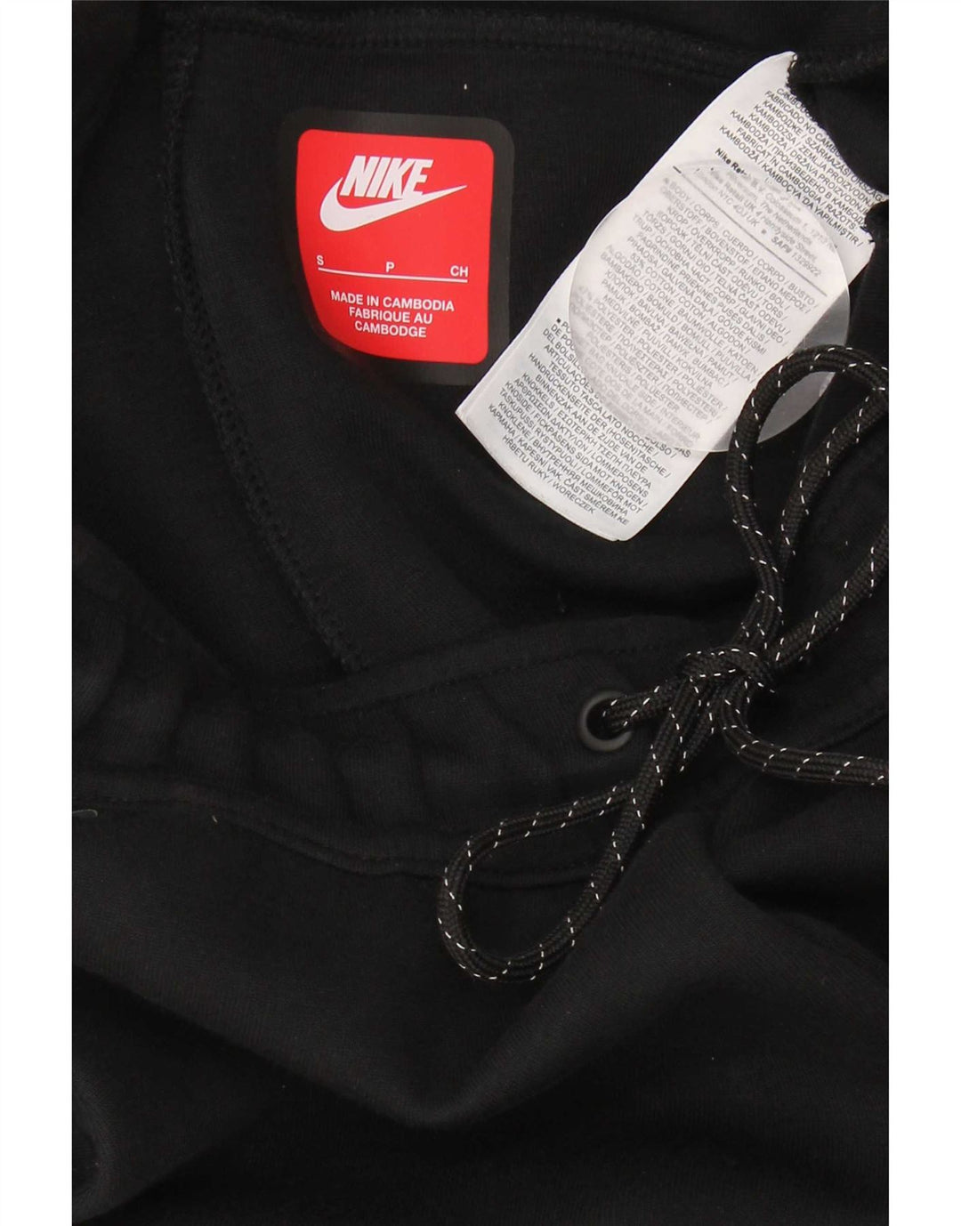 Nike muške trenirke, male crne pamučne hlače