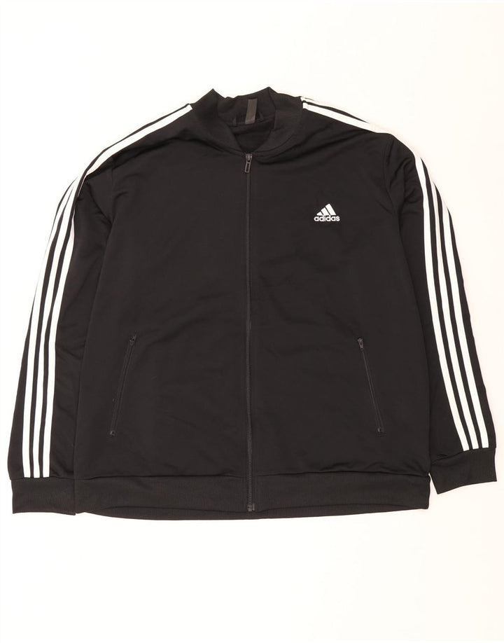 Adidas ženska gornja jakna za trenirku UK 24/26 2XL crni poliester