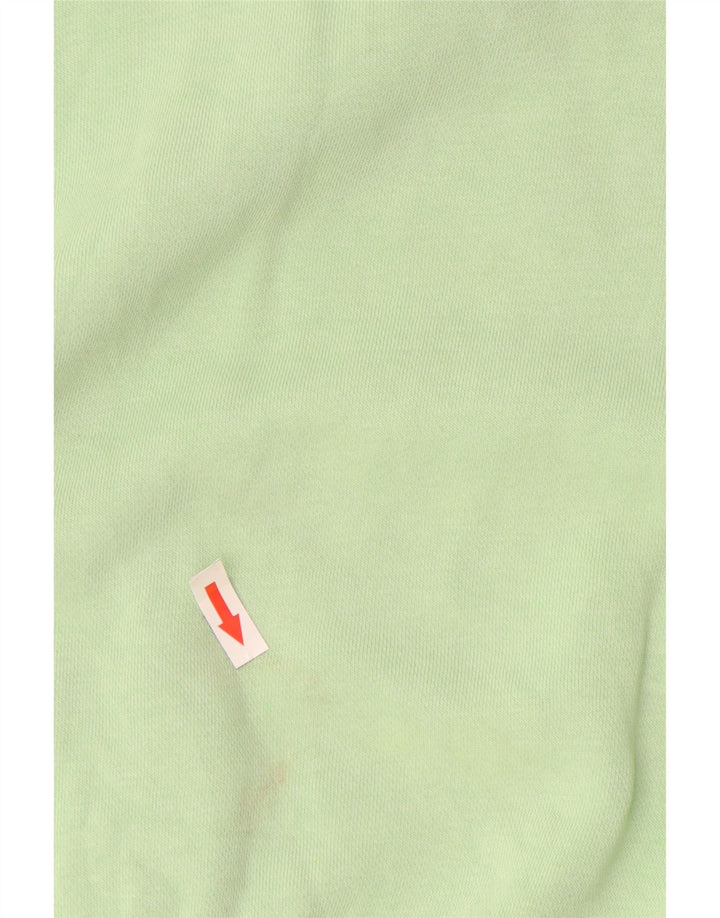 NIKE Ženska prekomjerna trenirka UK 10 Mali zeleni pamuk