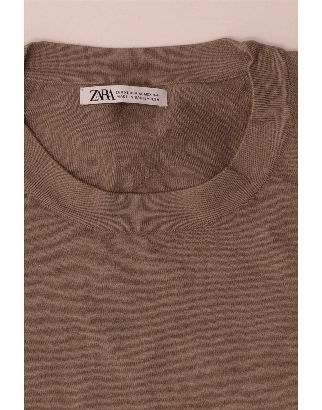 Zara muški pulover s okruglim izrezom XL siva viskoza