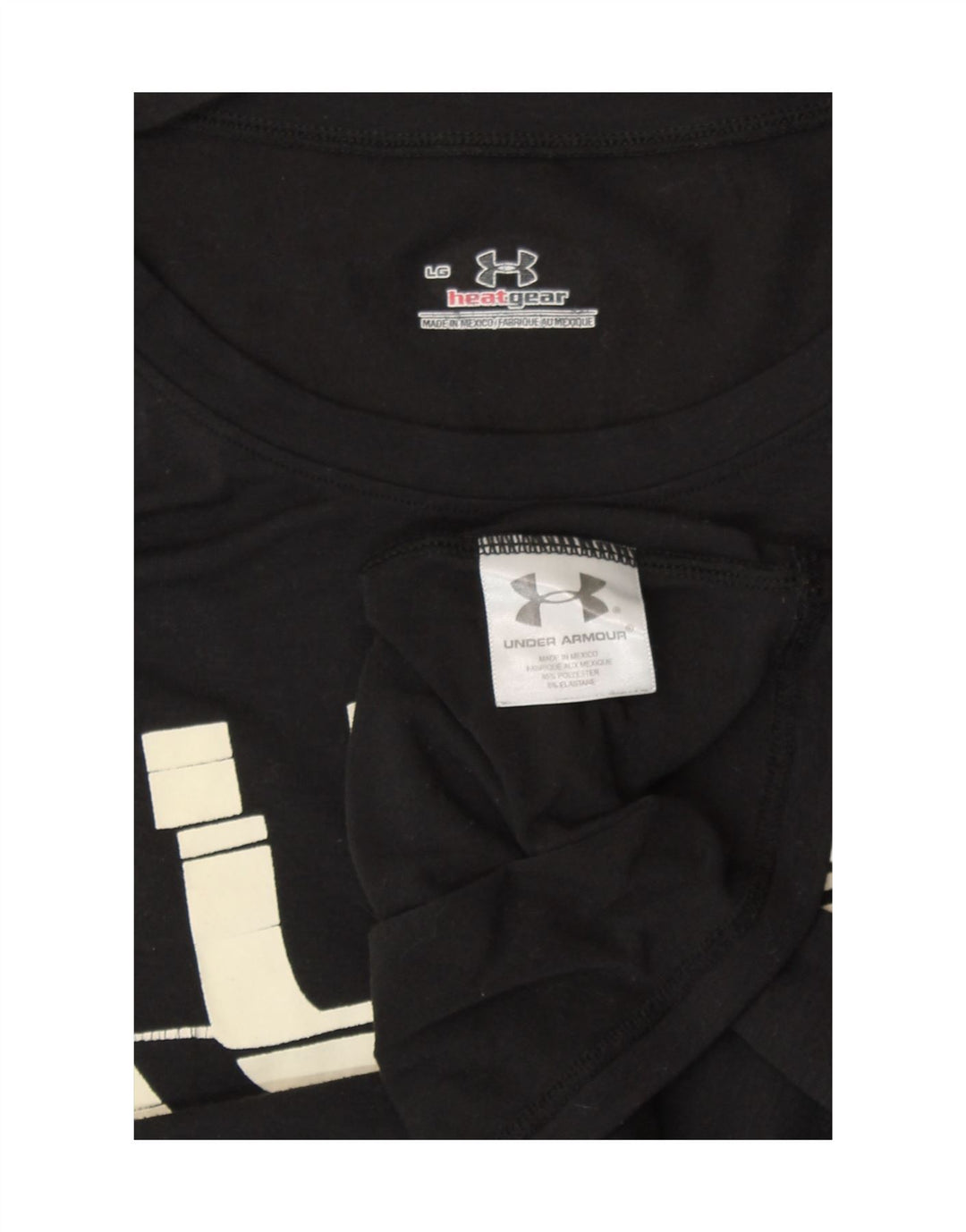 Under Armour ženska majica kratkih rukava s grafičkim motivima UK 14 veliki crni poliester