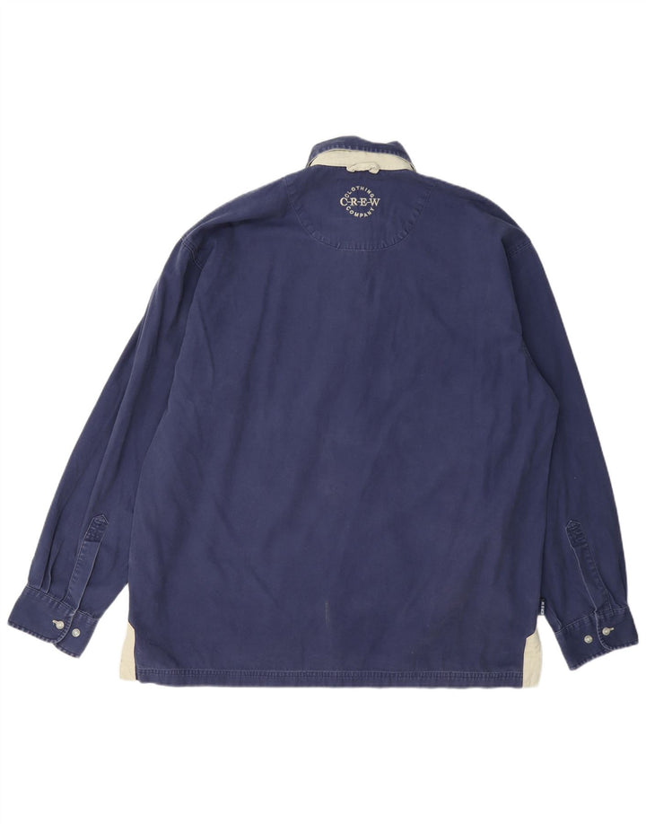 Crew Clothing Muška pulover majica Veliki tamnoplavi pamuk