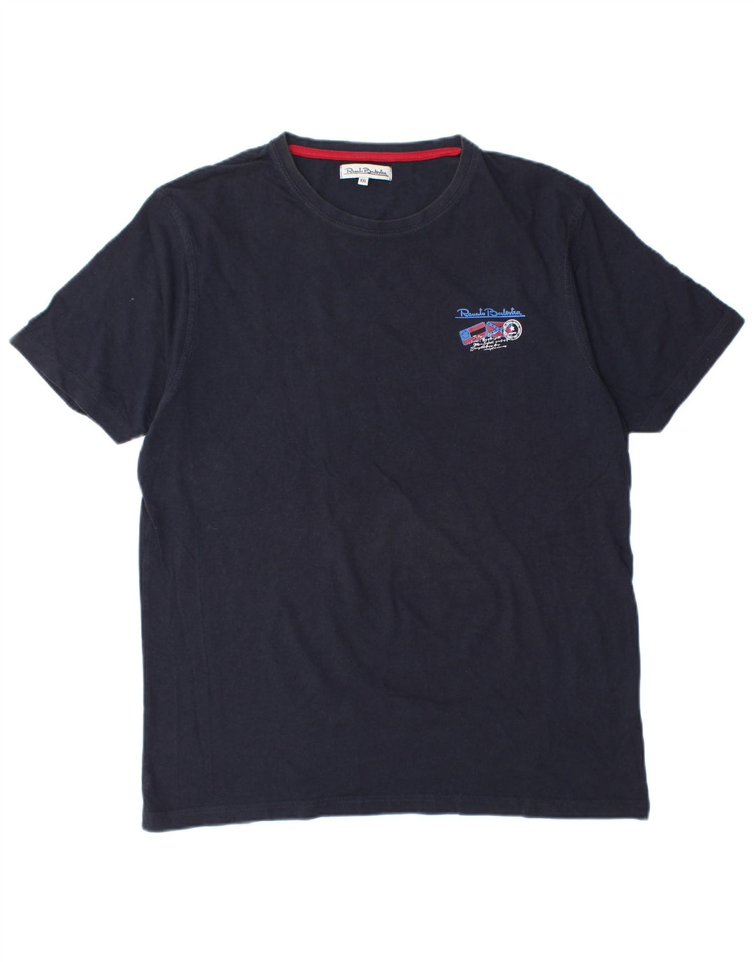 RENATO BALESTRA Ženska majica kratkih rukava 2XL tamnoplavi pamuk