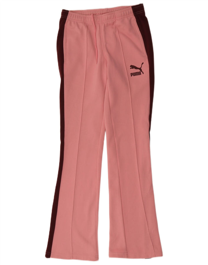 Puma ženske hlače za trenirku UK 10 Small Pink Colourblock poliester