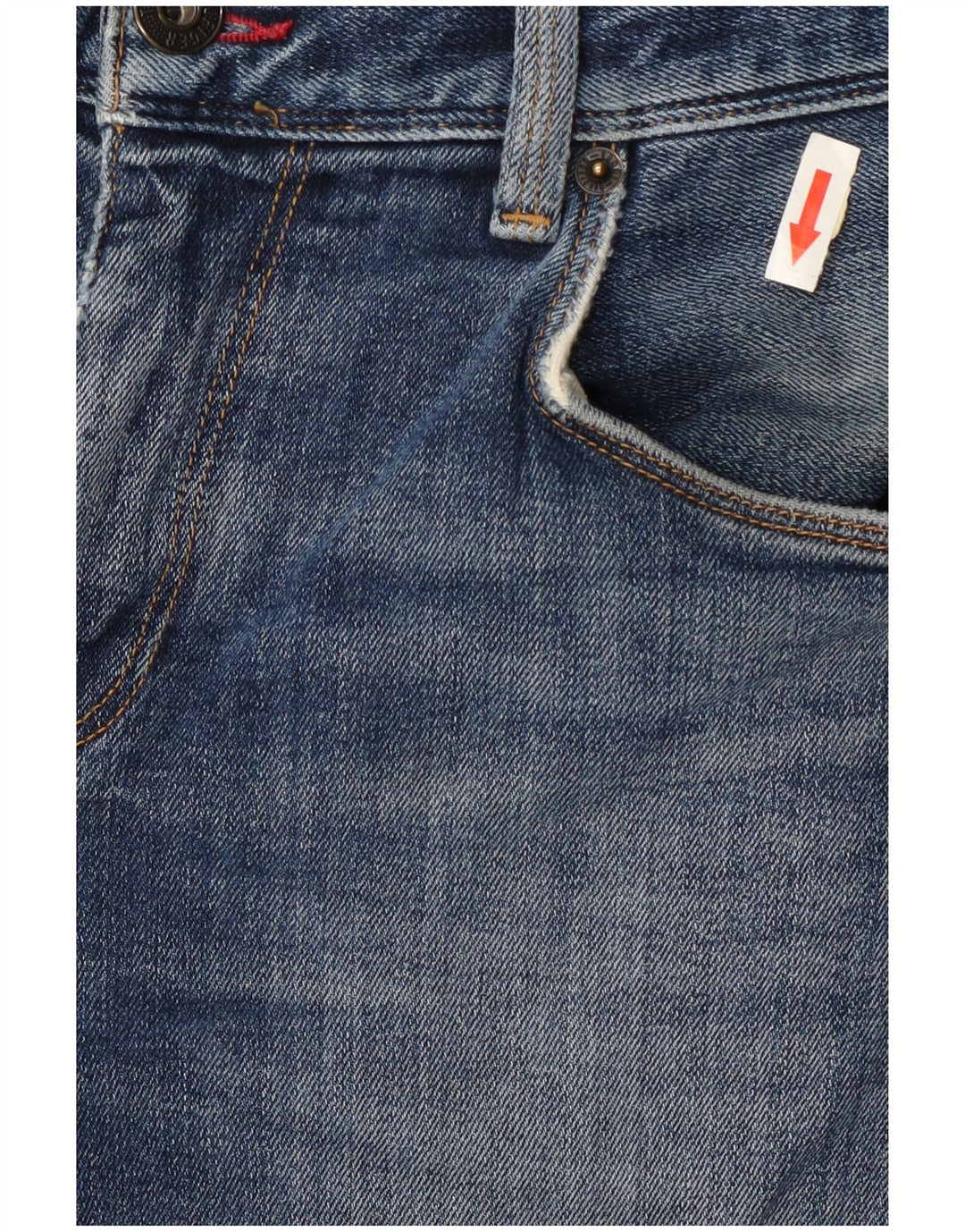 Tommy Hilfiger Muške uske traperice W36 L30 Plavi pamuk