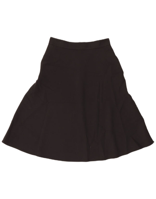 Marks & Spencer ženska suknja A-kroja UK 12 srednje W30 crni poliester