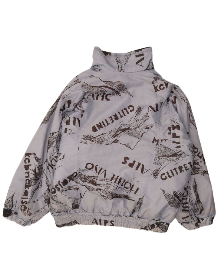 TACTEL muška anorak jakna s grafičkim motivima UK 48 4XL plavi poliamid