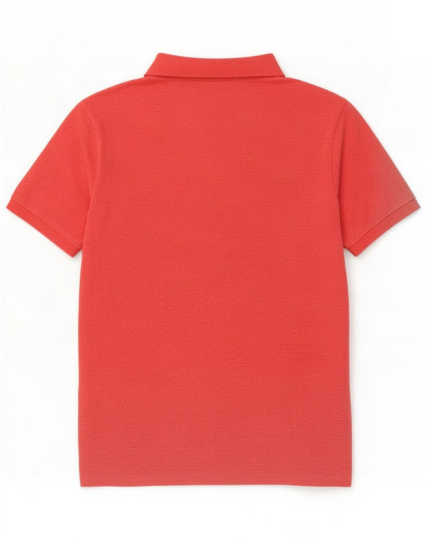 Crew Clothing Mens Polo Shirt Large Red Cotton
