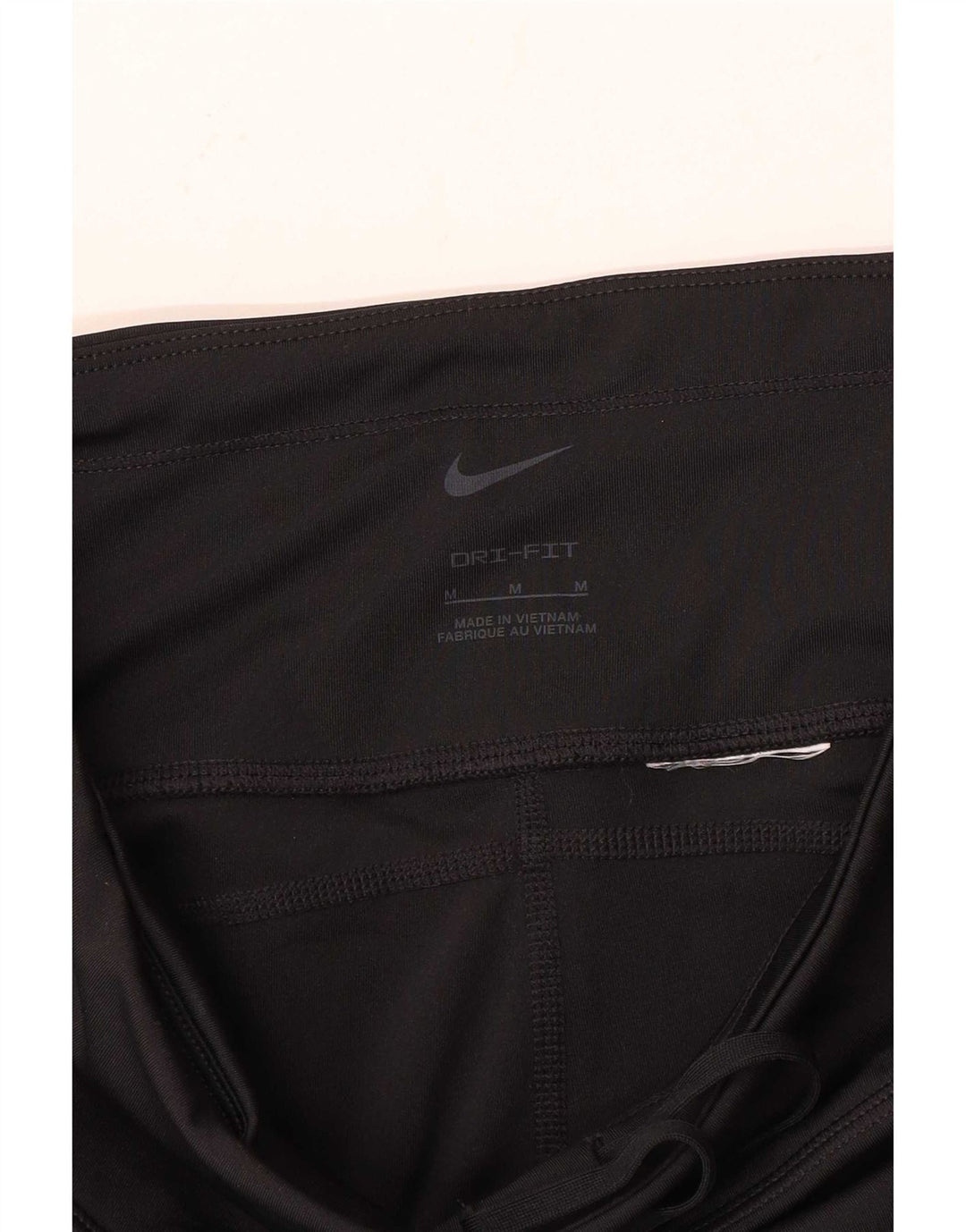 Nike Ženske Dri Fit Trenirke Hlače UK 14 srednje crne
