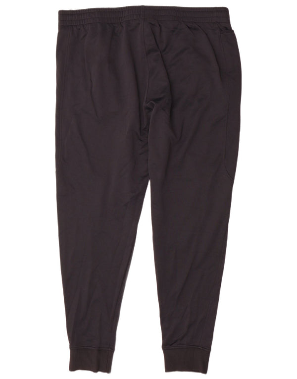 Under Armour, muške visoke trenirke, hlače za trčanje 3XL, crni poliester