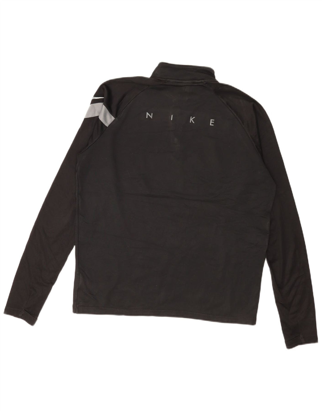 Nike muški Dri Fit Graphic Sweatshirt Džemper srednje crne boje