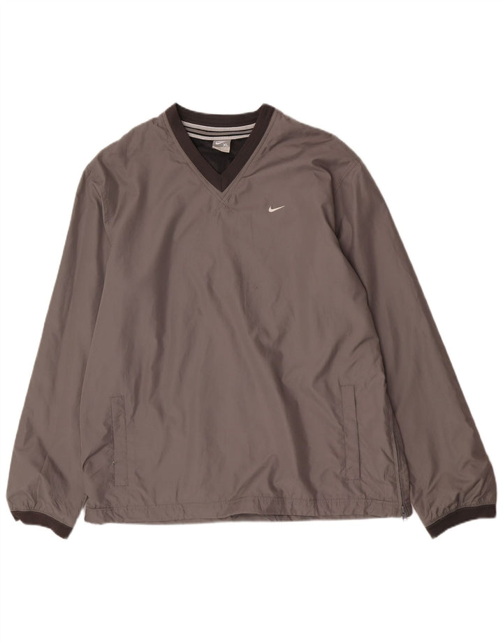 Nike gornji dio trenirke pulover XL sivi poliester