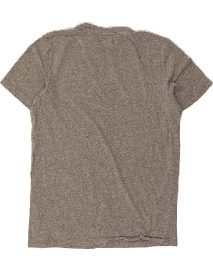 JACK & JONES Mens Graphic T-Shirt Top Medium Grey Cotton Vintage Jack & Jones and Second-Hand Jack & Jones from Messina Hembry 