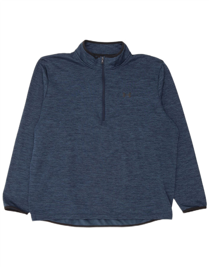 Muška majica s izrezom i trenirkom Under Armour 2XL s plavim pjegama