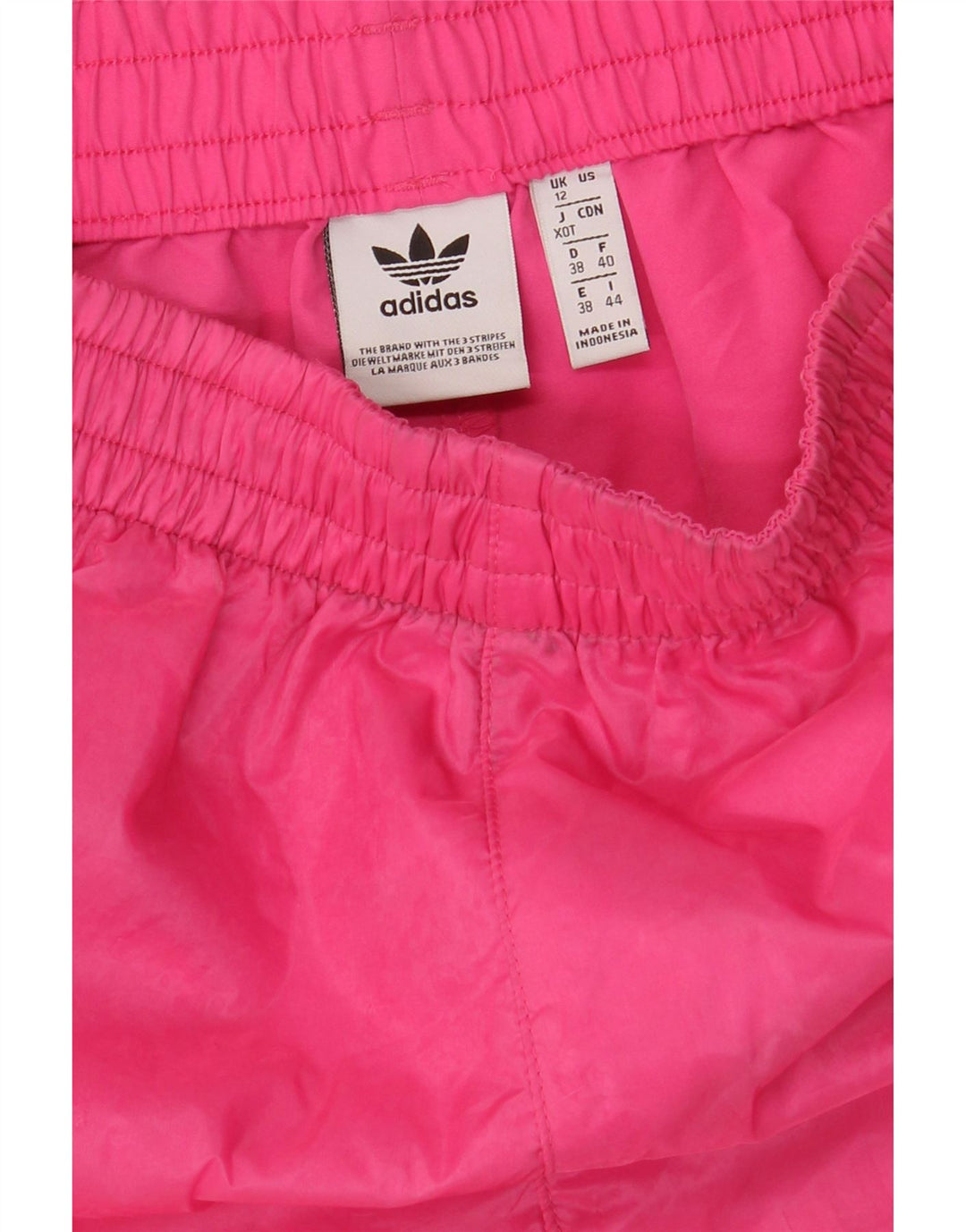 Adidas ženske sportske kratke hlače UK 12 Srednje ružičasti poliester