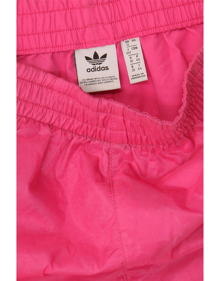 Adidas ženske sportske kratke hlače UK 12 Srednje ružičasti poliester
