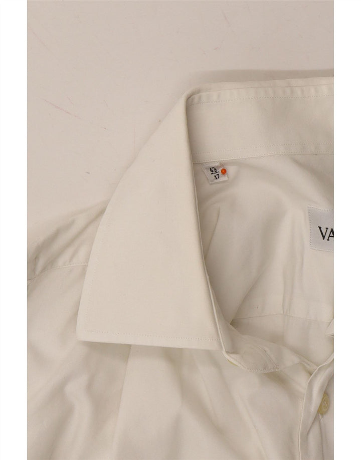VALENTINO Mens Shirt Size 43 17 XL White Vintage Valentino and Second-Hand Valentino from Messina Hembry 