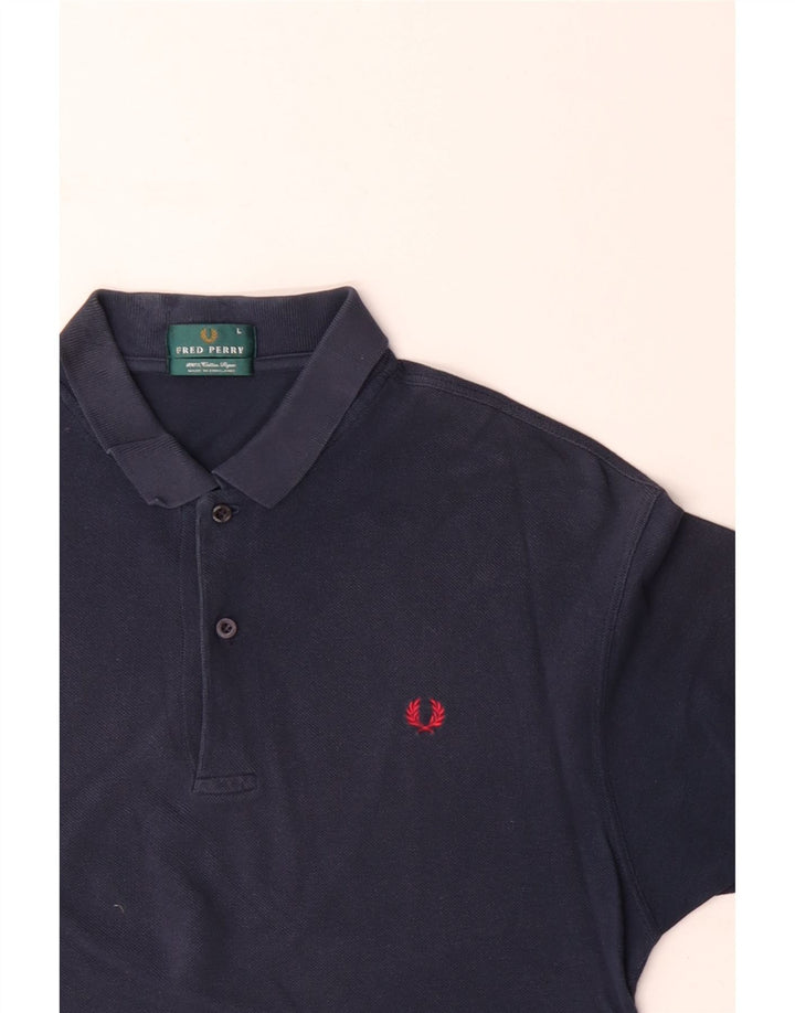 Fred Perry muška polo majica velika tamnoplava pamuk
