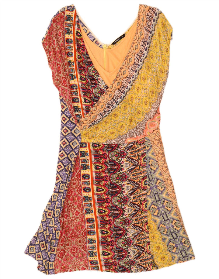 Desigual ženska haljina A-kroja EU 44 XL Višebojna geometrijska
