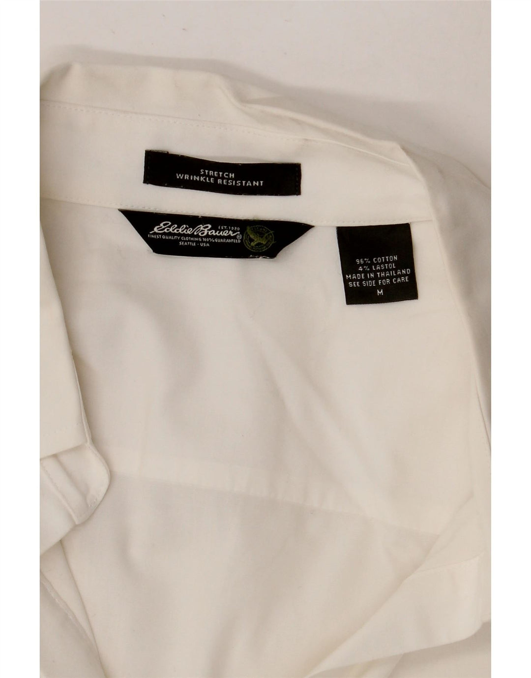 Eddie Bauer Ženska majica s 3/4 rukavima UK 14 Srednje bijeli pamuk