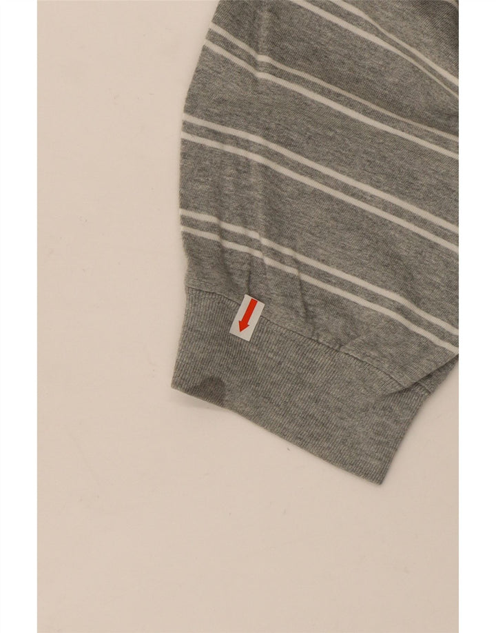 Nike muška majica s dugim rukavima XL, sivi prugasti pamuk