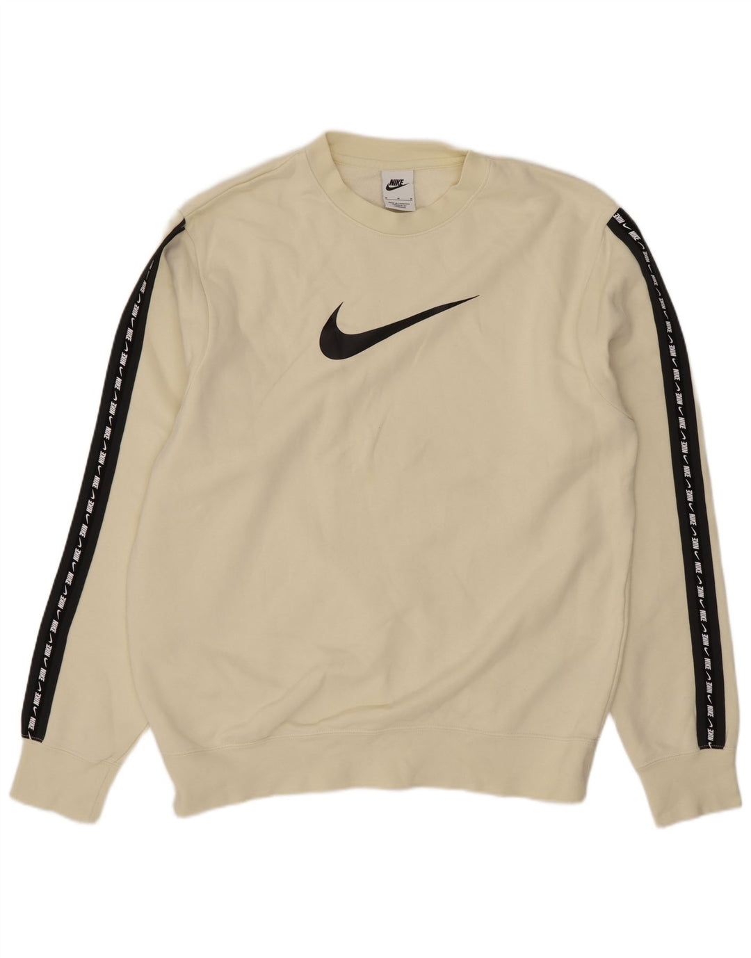 Nike muški džemper s grafičkim motivima srednje bijele boje, pamuk
