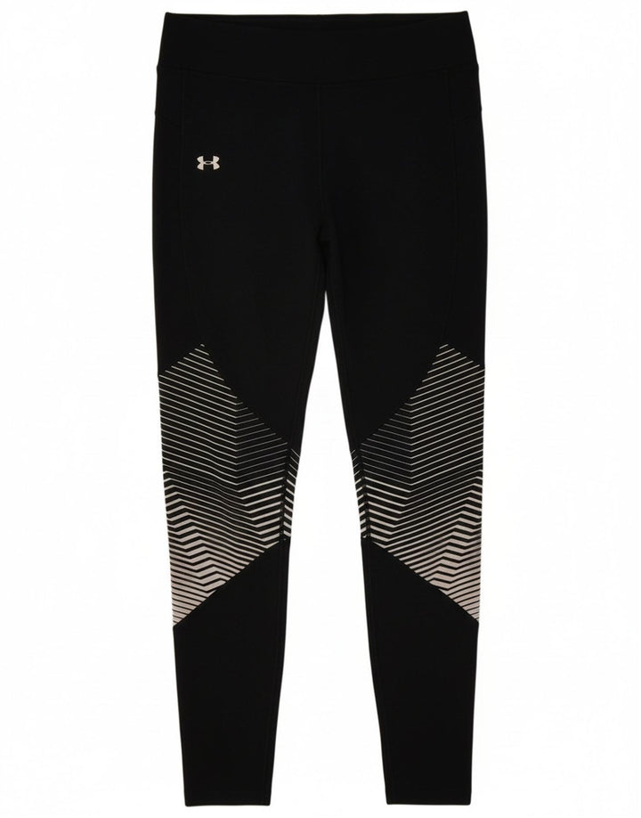 Under Armour ženske tajice UK 12 srednje crne geometrijske