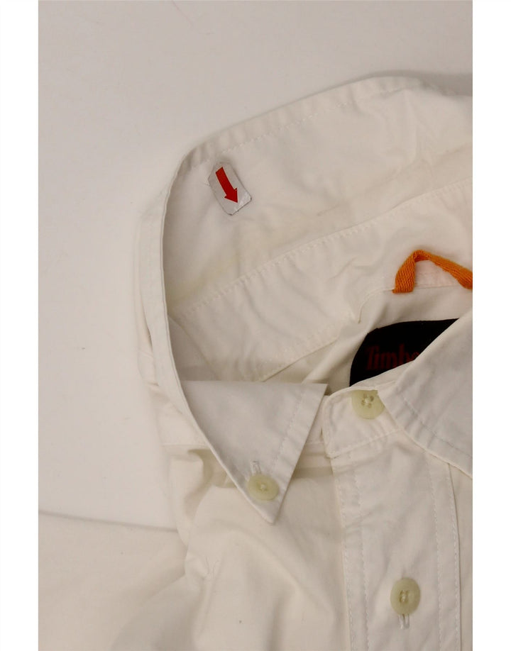 Timberland muška košulja kratkih rukava Srednje bijeli pamuk