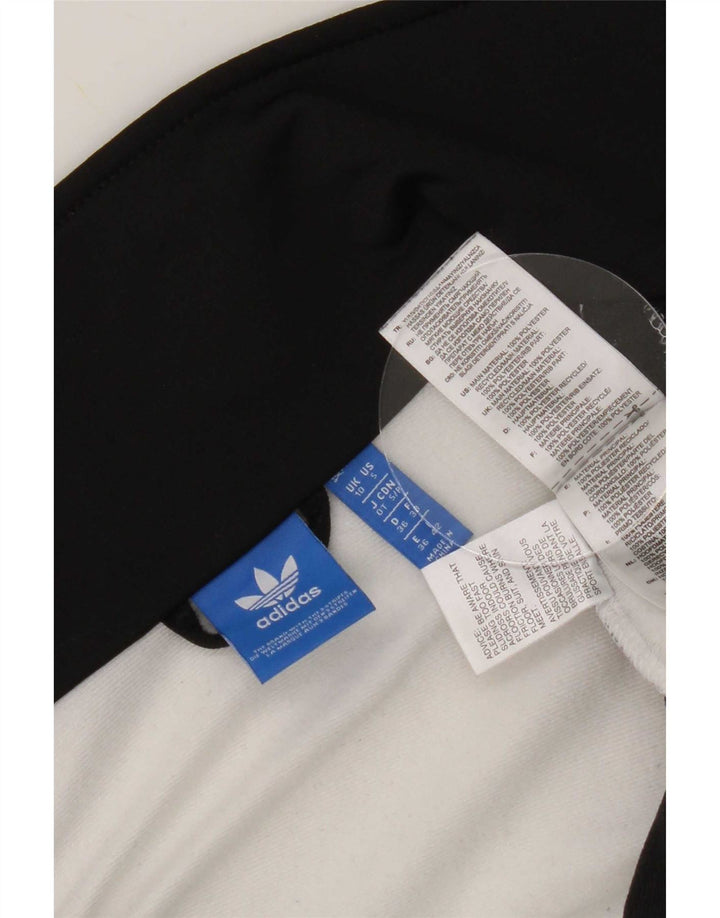 Adidas ženska gornja jakna za trenirku UK 10 Small Black Colourblock Poliester