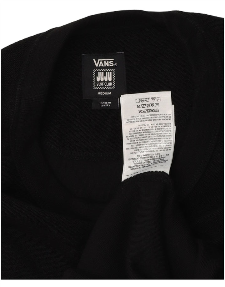 Vans muška trenirka s grafičkim motivima Srednji crni pamuk