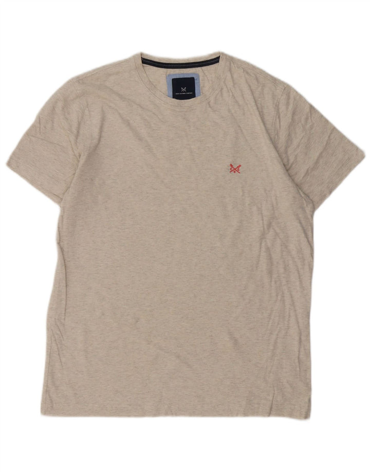 Crew Clothing Muška majica kratkih rukava Srednje sivi flekasti pamuk