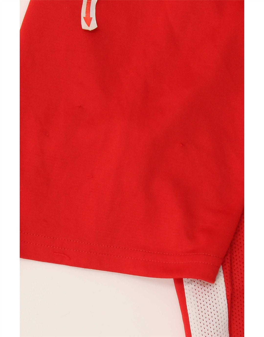 Nike Dri Fit majica kratkih rukava srednje crvene boje od poliestera