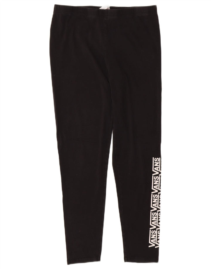 VANS ženske grafičke tajice UK 18 XL crni pamuk