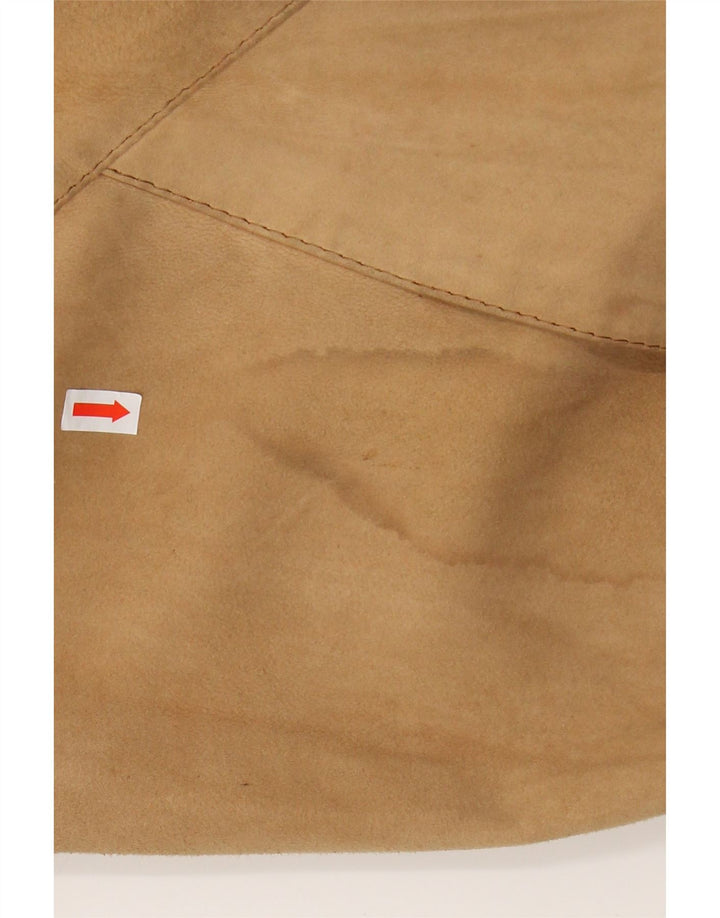 VINTAGE muška bomber jakna od brušene kože UK 38 srednje bež