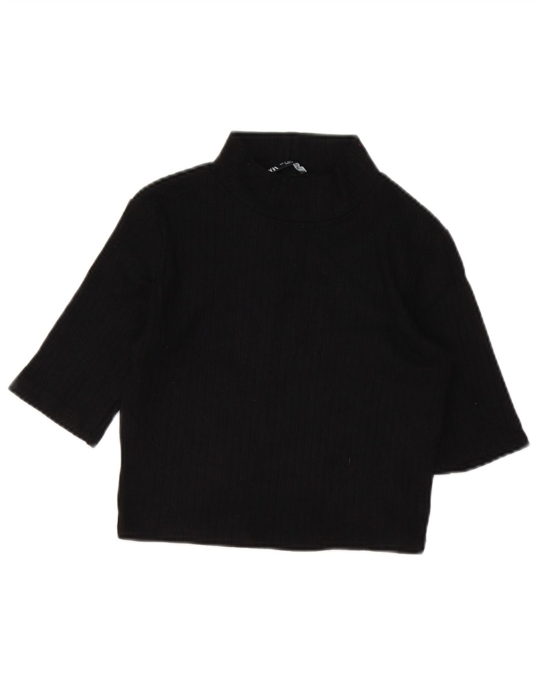 Zara ženski gornji dio kratke bluze UK 10 Small Black
