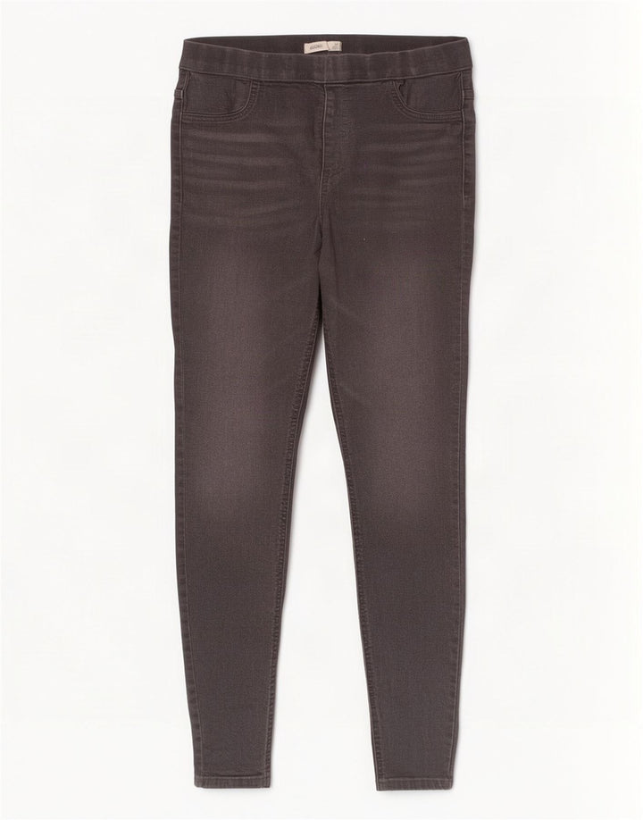 Marks & Spencer ženske jegging traperice UK 14 srednje W30 L29 sivi pamuk