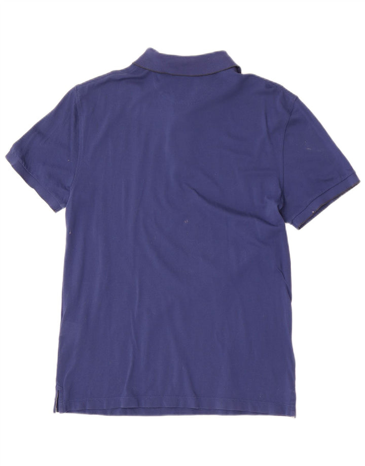 Hackett muška uska polo majica srednje plavi pamuk