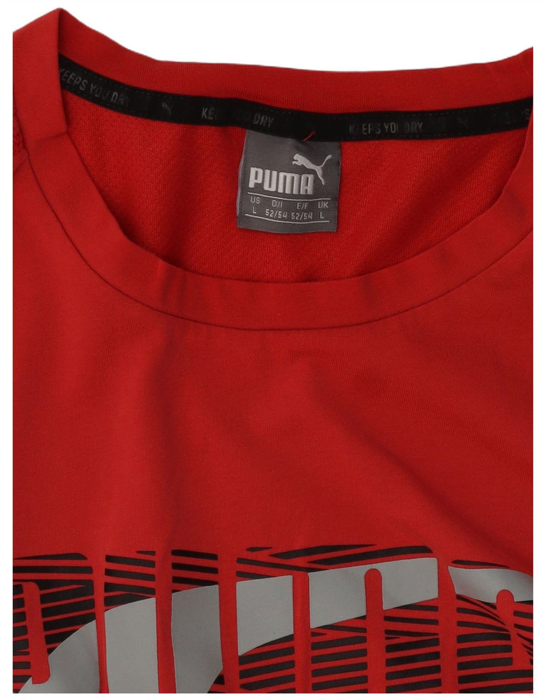 Puma muška velika majica s grafičkim motivima, crvena
