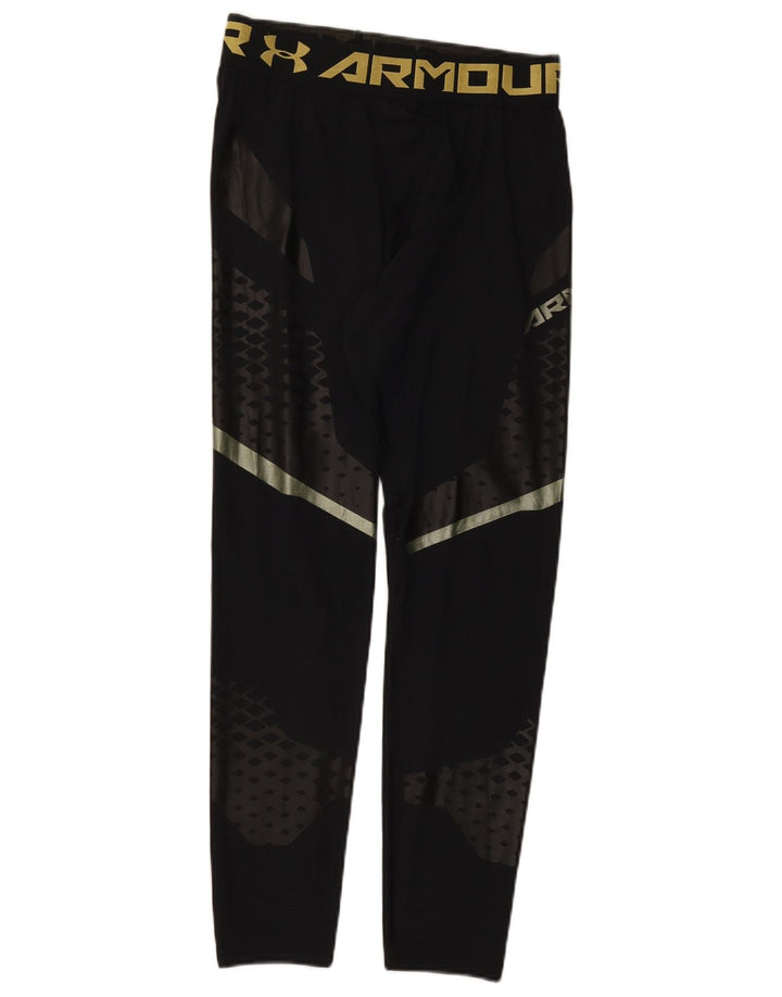 Under Armour muške grafičke tajice male crne boje