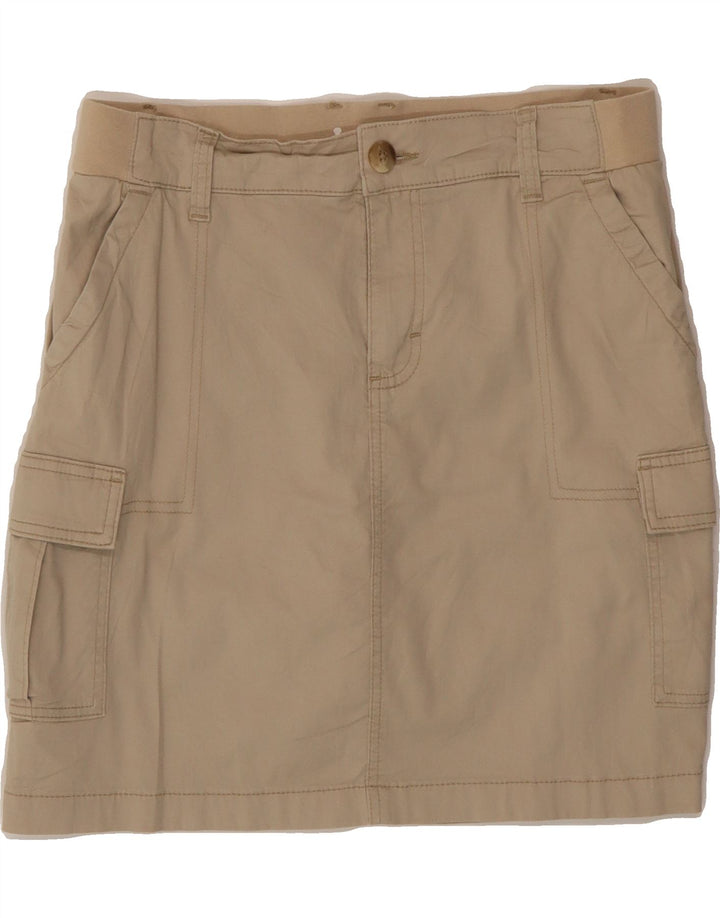 LEE Womens Mid Rise Regular Fit Cargo Skirt US 8 Medium W30  Beige Cotton Vintage Lee and Second-Hand Lee from Messina Hembry 