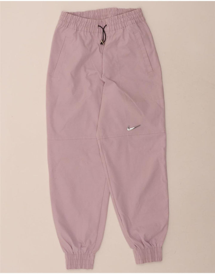 NIKE Womens Tracksuit Trousers Joggers UK 10 Small  Purple Polyester Vintage Nike and Second-Hand Nike from Messina Hembry 