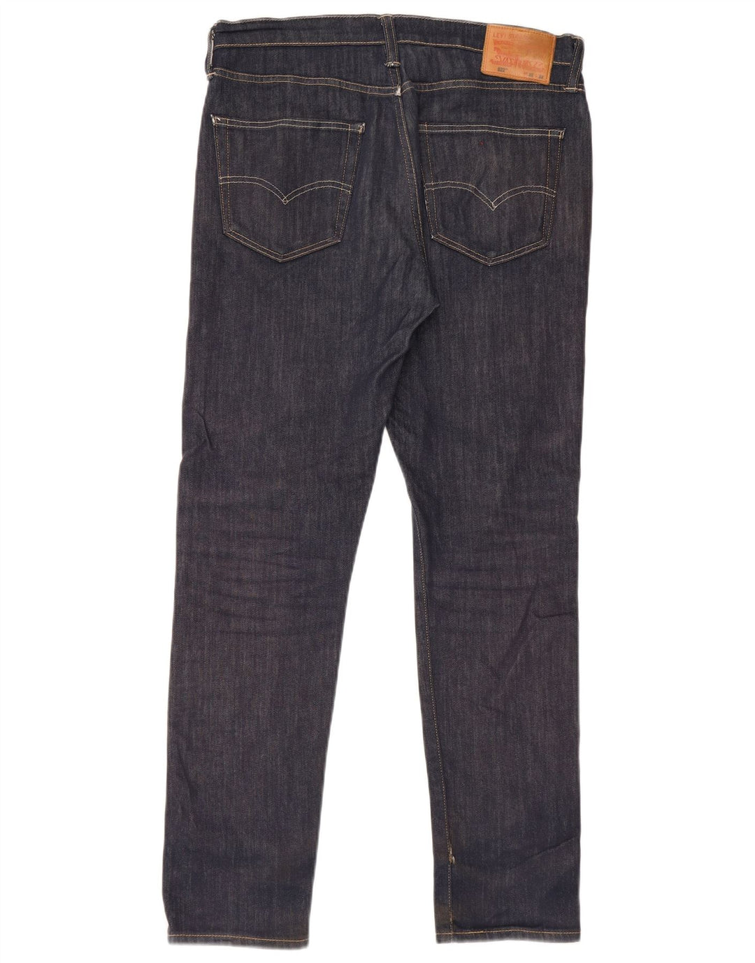 Levi's muške 522 ravne traperice W32 L32 tamnoplavi pamuk