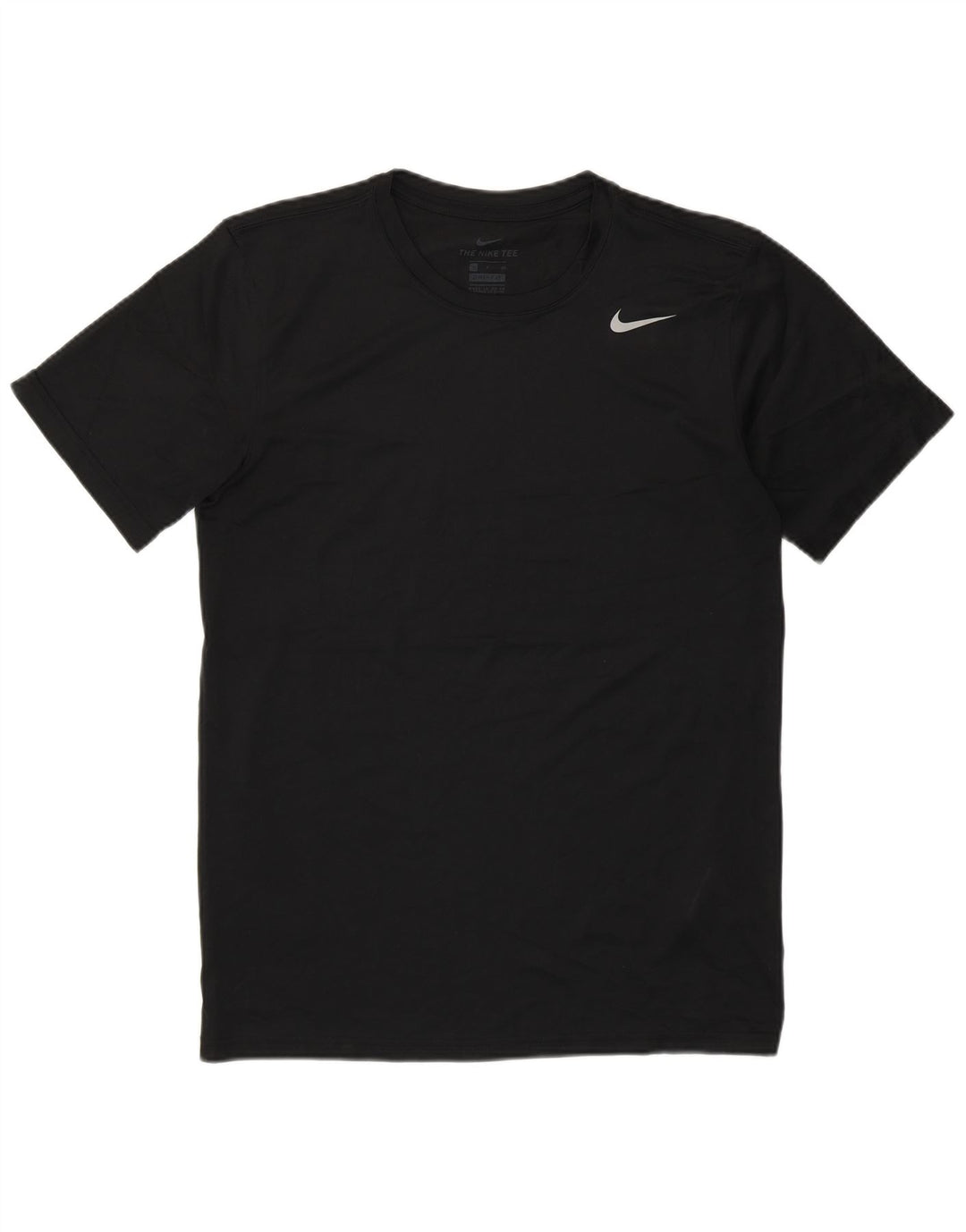 Nike Dri Fit majica kratkih rukava, mali crni poliester