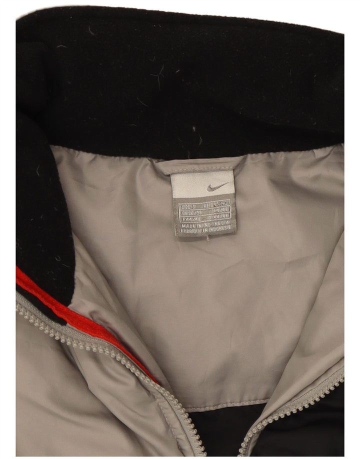 Nike muški podstavljeni kaput UK 36/38 mali sivi poliester