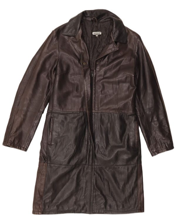 Coconuda ženski kožni kaput IT 46 Large Brown Leather